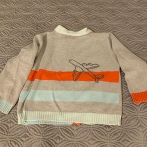 Boutique Boys Airplane Cardigan Little Maven
